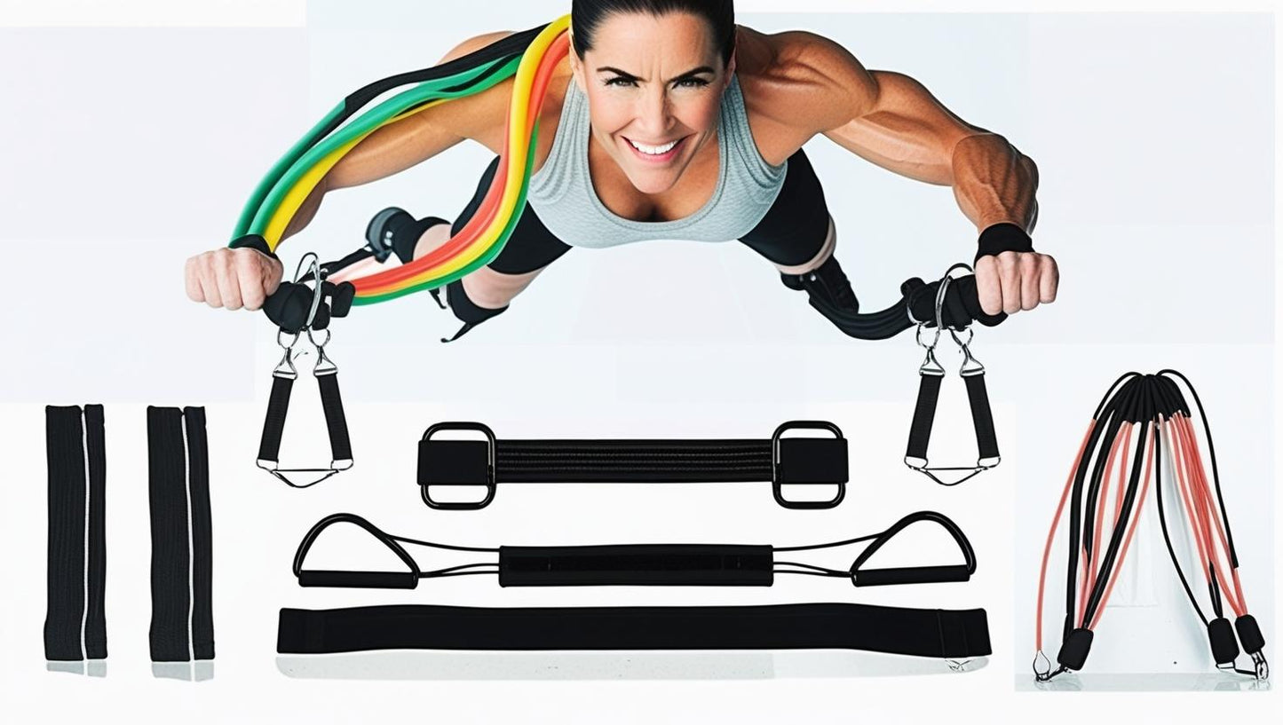 Kit de Ejercicios Elastic Multitask Fitness